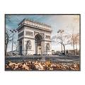 Picture of Arc de Triomphe _GroupedProduct_Rectangle_Landscape_Photography _GroupedProduct_Rectangle_Landscape_Canvas_Framed_
