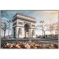 Picture of Arc de Triomphe _GroupedProduct_Rectangle_Landscape_Photography _GroupedProduct_Rectangle_Landscape_Canvas_Framed_