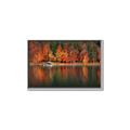 Picture of Autumn by the Lake _GroupedProduct_Rectangle_Landscape_Photography _GroupedProduct_Rectangle_Landscape_Canvas_Framed_