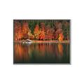 Picture of Autumn by the Lake _GroupedProduct_Rectangle_Landscape_Photography _GroupedProduct_Rectangle_Landscape_Canvas_Framed_