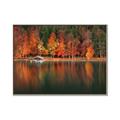 Picture of Autumn by the Lake _GroupedProduct_Rectangle_Landscape_Photography _GroupedProduct_Rectangle_Landscape_Canvas_Framed_