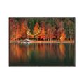 Picture of Autumn by the Lake _GroupedProduct_Rectangle_Landscape_Photography _GroupedProduct_Rectangle_Landscape_Canvas_Framed_