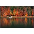 Picture of Autumn by the Lake _GroupedProduct_Rectangle_Landscape_Photography _GroupedProduct_Rectangle_Landscape_Canvas_Framed_