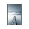 Picture of Bamboo Dock  _GroupedProduct_Rectangle_Portrait_Photography _GroupedProduct_Rectangle_Portrait_Canvas_Framed_