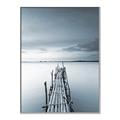 Picture of Bamboo Dock  _GroupedProduct_Rectangle_Portrait_Photography _GroupedProduct_Rectangle_Portrait_Canvas_Framed_