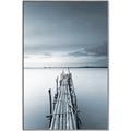 Picture of Bamboo Dock  _GroupedProduct_Rectangle_Portrait_Photography _GroupedProduct_Rectangle_Portrait_Canvas_Framed_