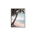 Picture of Beach Palms  _GroupedProduct_Rectangle_Portrait_Photography _GroupedProduct_Rectangle_Portrait_Canvas_Framed_