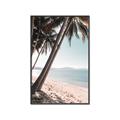 Picture of Beach Palms  _GroupedProduct_Rectangle_Portrait_Photography _GroupedProduct_Rectangle_Portrait_Canvas_Framed_