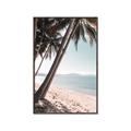 Picture of Beach Palms  _GroupedProduct_Rectangle_Portrait_Photography _GroupedProduct_Rectangle_Portrait_Canvas_Framed_