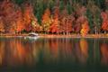 Picture of Autumn by the Lake _GroupedProduct_Rectangle_Landscape_Photography _GroupedProduct_Rectangle_Landscape_Unframed_Print_Only_