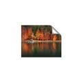 Picture of Autumn by the Lake _GroupedProduct_Rectangle_Landscape_Photography _GroupedProduct_Rectangle_Landscape_Unframed_Print_Only_