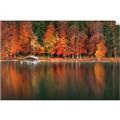Picture of Autumn by the Lake _GroupedProduct_Rectangle_Landscape_Photography _GroupedProduct_Rectangle_Landscape_Unframed_Print_Only_