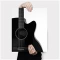 Picture of Acoustic Guitar I _GroupedProduct_Rectangle_Portrait_Photography _GroupedProduct_Rectangle_Portrait_Canvas_
