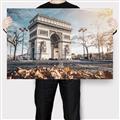 Picture of Arc de Triomphe _GroupedProduct_Rectangle_Landscape_Photography _GroupedProduct_Rectangle_Landscape_Canvas_