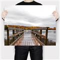Picture of Autumn Dock _GroupedProduct_Rectangle_Landscape_Photography _GroupedProduct_Rectangle_Landscape_Canvas_