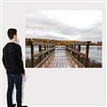 Picture of Autumn Dock _GroupedProduct_Rectangle_Landscape_Photography _GroupedProduct_Rectangle_Landscape_Canvas_