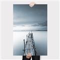 Picture of Bamboo Dock  _GroupedProduct_Rectangle_Portrait_Photography _GroupedProduct_Rectangle_Portrait_Canvas_