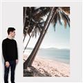 Picture of Beach Palms  _GroupedProduct_Rectangle_Portrait_Photography _GroupedProduct_Rectangle_Portrait_Canvas_