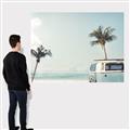Picture of Beach Van II  _GroupedProduct_Rectangle_Landscape_Photography _GroupedProduct_Rectangle_Landscape_Canvas_