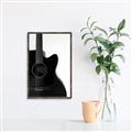 Picture of Acoustic Guitar I _GroupedProduct_Rectangle_Portrait_Photography _GroupedProduct_Rectangle_Portrait_Canvas_Framed_