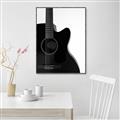 Picture of Acoustic Guitar I _GroupedProduct_Rectangle_Portrait_Photography _GroupedProduct_Rectangle_Portrait_Canvas_Framed_