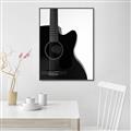 Picture of Acoustic Guitar I _GroupedProduct_Rectangle_Portrait_Photography _GroupedProduct_Rectangle_Portrait_Canvas_Framed_
