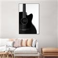 Picture of Acoustic Guitar I _GroupedProduct_Rectangle_Portrait_Photography _GroupedProduct_Rectangle_Portrait_Canvas_Framed_