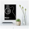 Picture of Acoustic Guitar II _GroupedProduct_Rectangle_Portrait_Photography _GroupedProduct_Rectangle_Portrait_Canvas_Framed_