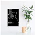 Picture of Acoustic Guitar II _GroupedProduct_Rectangle_Portrait_Photography _GroupedProduct_Rectangle_Portrait_Canvas_Framed_