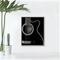 Picture of Acoustic Guitar II _GroupedProduct_Rectangle_Portrait_Photography _GroupedProduct_Rectangle_Portrait_Canvas_Framed_