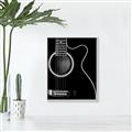 Picture of Acoustic Guitar II _GroupedProduct_Rectangle_Portrait_Photography _GroupedProduct_Rectangle_Portrait_Canvas_Framed_