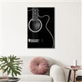 Picture of Acoustic Guitar II _GroupedProduct_Rectangle_Portrait_Photography _GroupedProduct_Rectangle_Portrait_Canvas_Framed_
