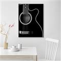Picture of Acoustic Guitar II _GroupedProduct_Rectangle_Portrait_Photography _GroupedProduct_Rectangle_Portrait_Canvas_Framed_