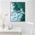 Picture of Aerial Surfers _GroupedProduct_Rectangle_Portrait_Canvas_Framed_