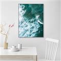 Picture of Aerial Surfers _GroupedProduct_Rectangle_Portrait_Canvas_Framed_