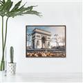 Picture of Arc de Triomphe _GroupedProduct_Rectangle_Landscape_Photography _GroupedProduct_Rectangle_Landscape_Canvas_Framed_