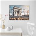 Picture of Arc de Triomphe _GroupedProduct_Rectangle_Landscape_Photography _GroupedProduct_Rectangle_Landscape_Canvas_Framed_