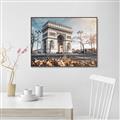Picture of Arc de Triomphe _GroupedProduct_Rectangle_Landscape_Photography _GroupedProduct_Rectangle_Landscape_Canvas_Framed_