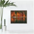 Picture of Autumn by the Lake _GroupedProduct_Rectangle_Landscape_Photography _GroupedProduct_Rectangle_Landscape_Canvas_Framed_
