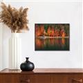 Picture of Autumn by the Lake _GroupedProduct_Rectangle_Landscape_Photography _GroupedProduct_Rectangle_Landscape_Canvas_Framed_