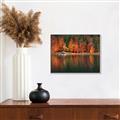 Picture of Autumn by the Lake _GroupedProduct_Rectangle_Landscape_Photography _GroupedProduct_Rectangle_Landscape_Canvas_Framed_