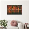 Picture of Autumn by the Lake _GroupedProduct_Rectangle_Landscape_Photography _GroupedProduct_Rectangle_Landscape_Canvas_Framed_