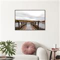 Picture of Autumn Dock _GroupedProduct_Rectangle_Landscape_Photography _GroupedProduct_Rectangle_Landscape_Canvas_Framed_