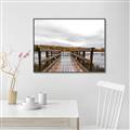 Picture of Autumn Dock _GroupedProduct_Rectangle_Landscape_Photography _GroupedProduct_Rectangle_Landscape_Canvas_Framed_