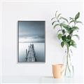 Picture of Bamboo Dock  _GroupedProduct_Rectangle_Portrait_Photography _GroupedProduct_Rectangle_Portrait_Canvas_Framed_