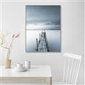 Picture of Bamboo Dock  _GroupedProduct_Rectangle_Portrait_Photography _GroupedProduct_Rectangle_Portrait_Canvas_Framed_