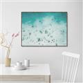 Picture of Beach from the Sky _GroupedProduct_Rectangle_Landscape_Photography _GroupedProduct_Rectangle_Landscape_Canvas_Framed_