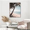 Picture of Beach Palms  _GroupedProduct_Rectangle_Portrait_Photography _GroupedProduct_Rectangle_Portrait_Canvas_Framed_
