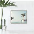 Picture of Beach Van II  _GroupedProduct_Rectangle_Landscape_Photography _GroupedProduct_Rectangle_Landscape_Canvas_Framed_