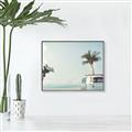 Picture of Beach Van II  _GroupedProduct_Rectangle_Landscape_Photography _GroupedProduct_Rectangle_Landscape_Canvas_Framed_